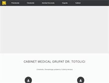 Tablet Screenshot of ortopedo.ro